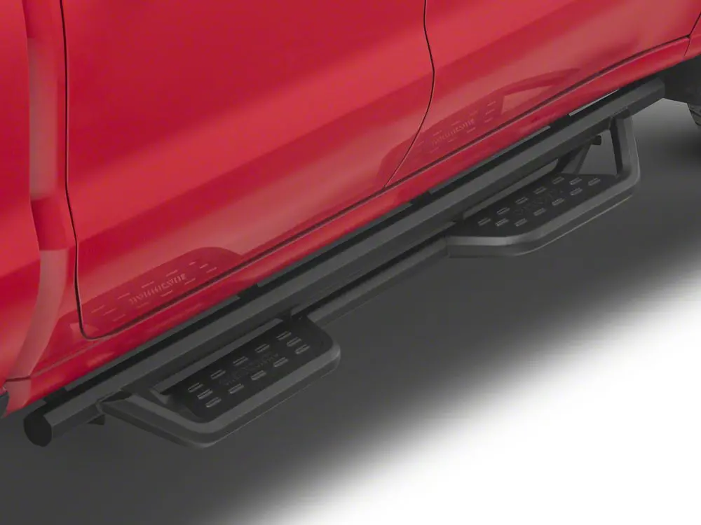 Barricade TCX Drop Side Steps – Black Textured Finish – For 2019–2025 Silverado 1500 Crew Cab