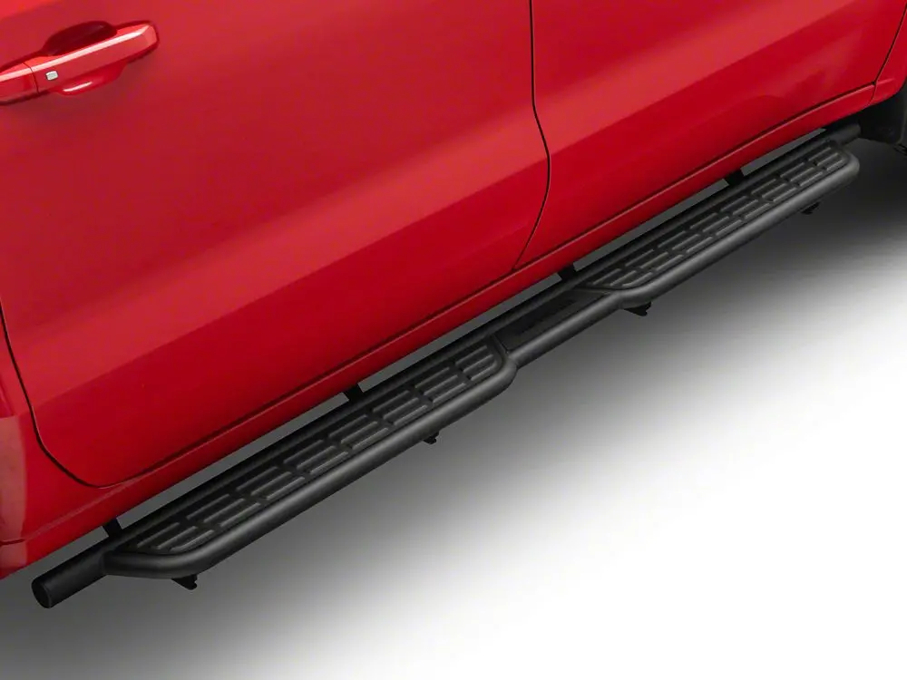 Barricade Heavy-Duty Formed Running Boards – Textured Black, Fits 2019–2025 Silverado 1500 Crew Cab