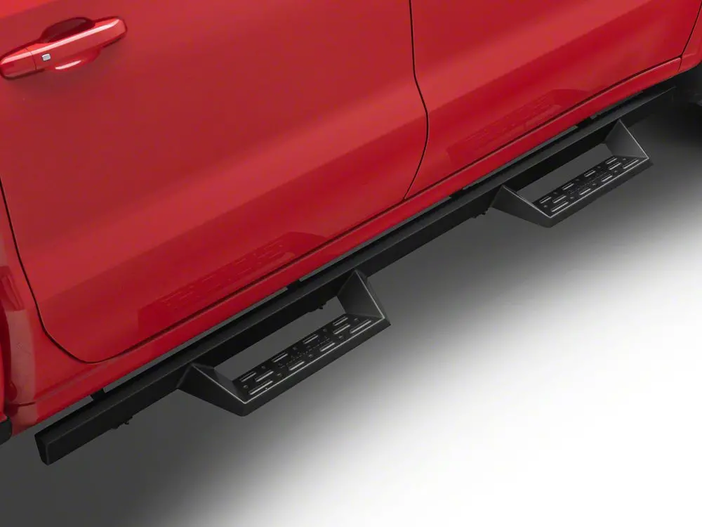 Barricade Canyon Drop Steps – Textured Black for 2019–2025 Chevrolet Silverado 1500 Crew Cab