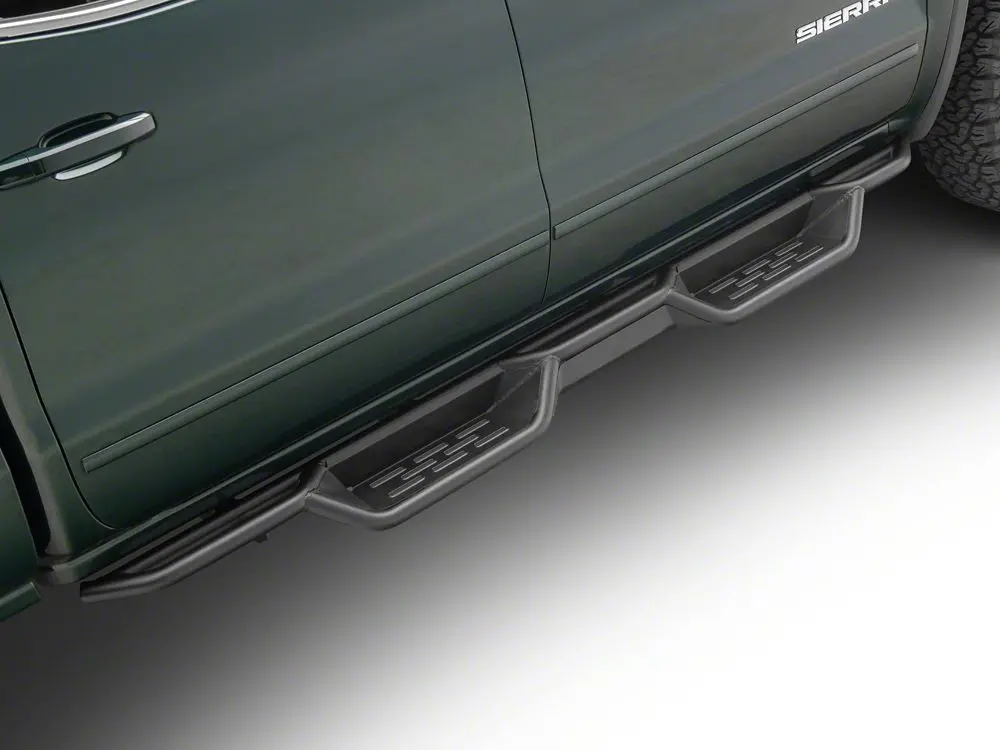 Barricade Heavy-Duty Drop Side Step Bars for 2007–2018 GMC Sierra 1500 Crew Cab