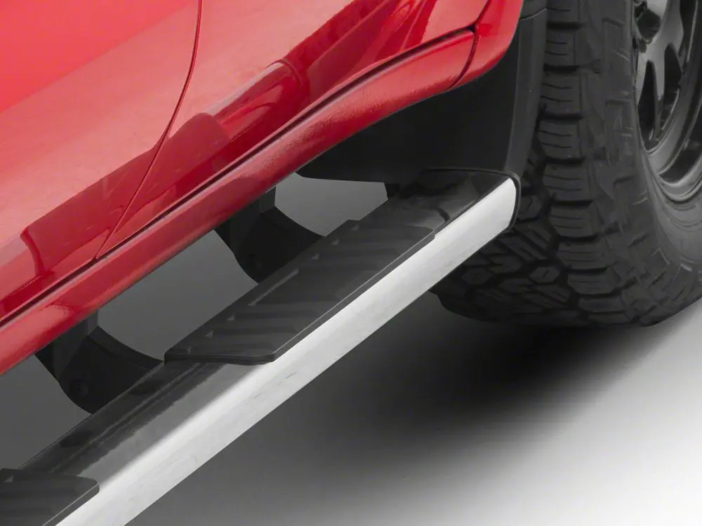 Barricade T4 Side Step Bars; Stainless Steel (19-25 Sierra 1500 Crew Cab) 2
