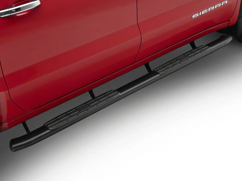 Barricade PNC Textured Black Side Step Bars for 2019–2025 GMC Sierra 1500 Crew Cab