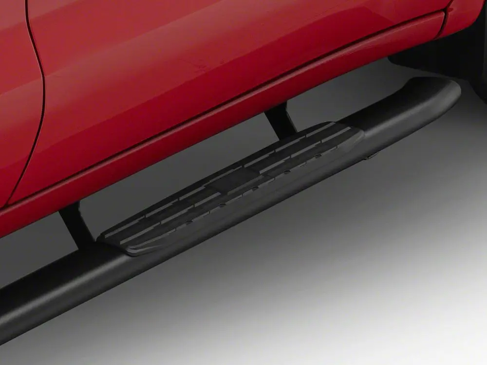 Barricade Pnc Side Step Bars; Textured Black (19-25 Sierra 1500 Crew Cab) 2