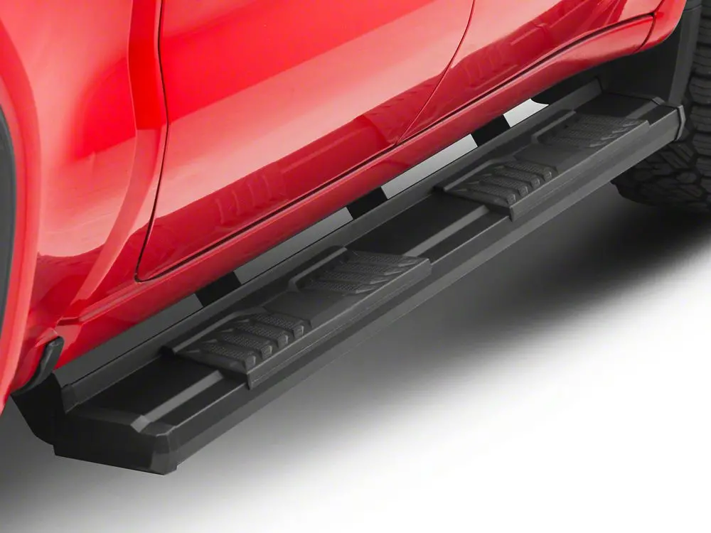 Barricade S6 Black Running Boards for 2019–2025 GMC Sierra 1500 Crew Cab