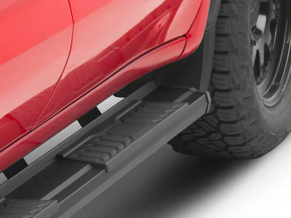 Barricade S6 Running Boards; Black (19-25 Sierra 1500 Crew Cab) 2