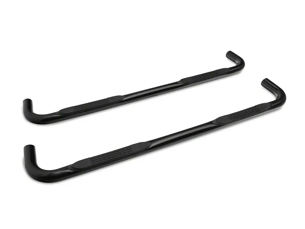 Barricade 3-Inch Body-Mounted Black Side Step Bars for 2019–2025 GMC Sierra 1500 Double Cab