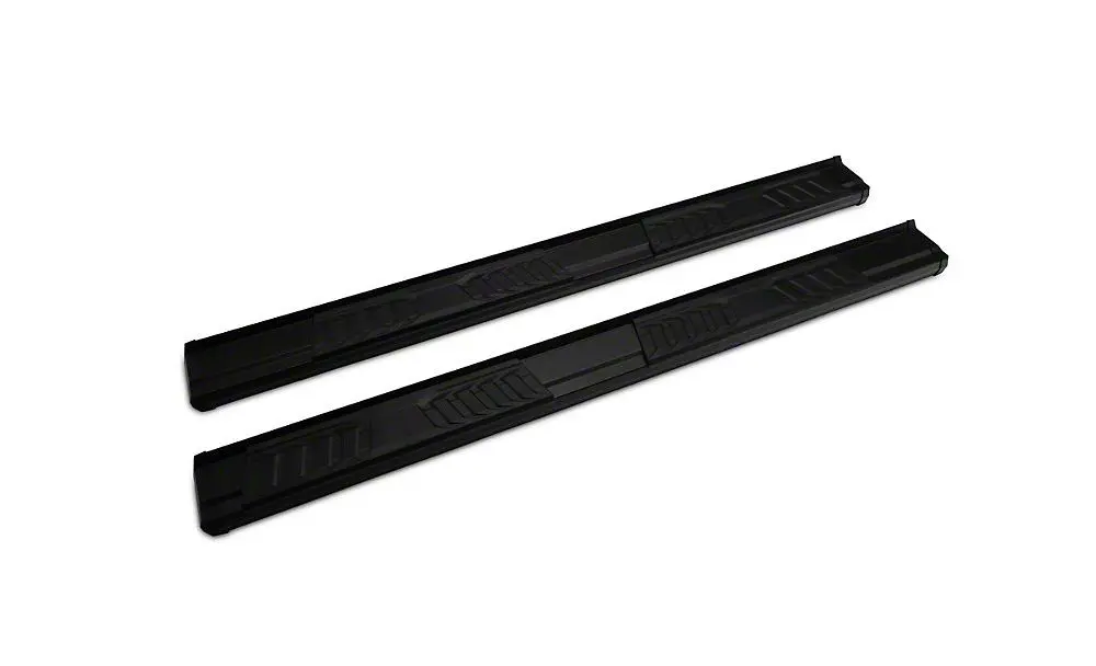 Barricade S6 Black Running Boards for 2019–2025 GMC Sierra 1500 Double Cab