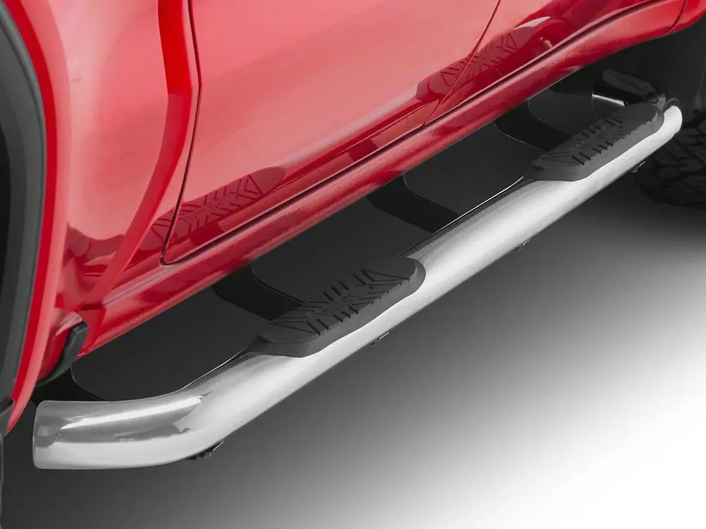 Barricade 3-Inch Stainless Steel Side Step Bars for 2019–2025 GMC Sierra 1500 Crew Cab