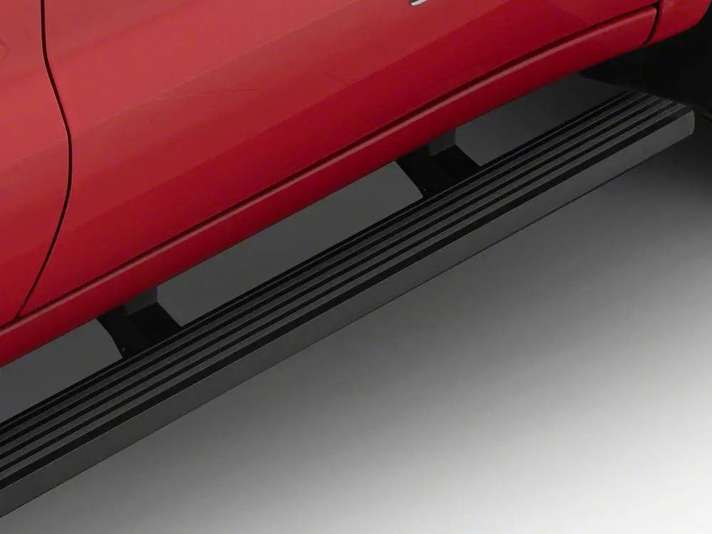 Barricade I4 Running Boards; Textured Black (19-25 Sierra 1500 Crew Cab) 2