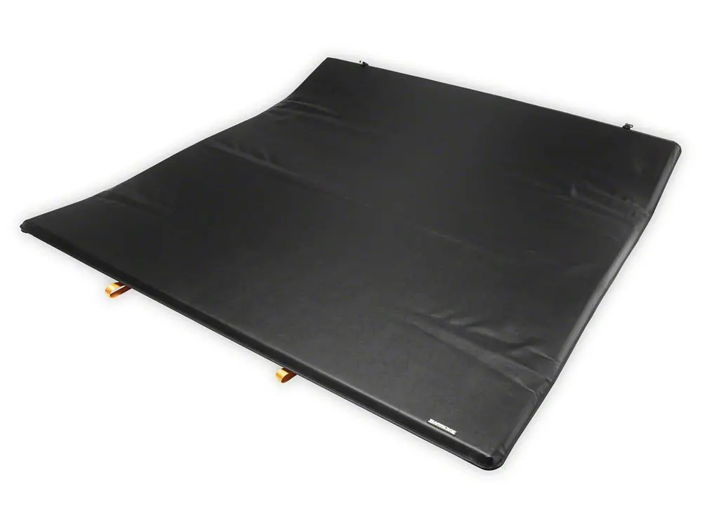 Barricade Soft Quad-Fold Tonneau Cover for 2014–2018 GMC Sierra 1500 Short Bed (5.8 ft)