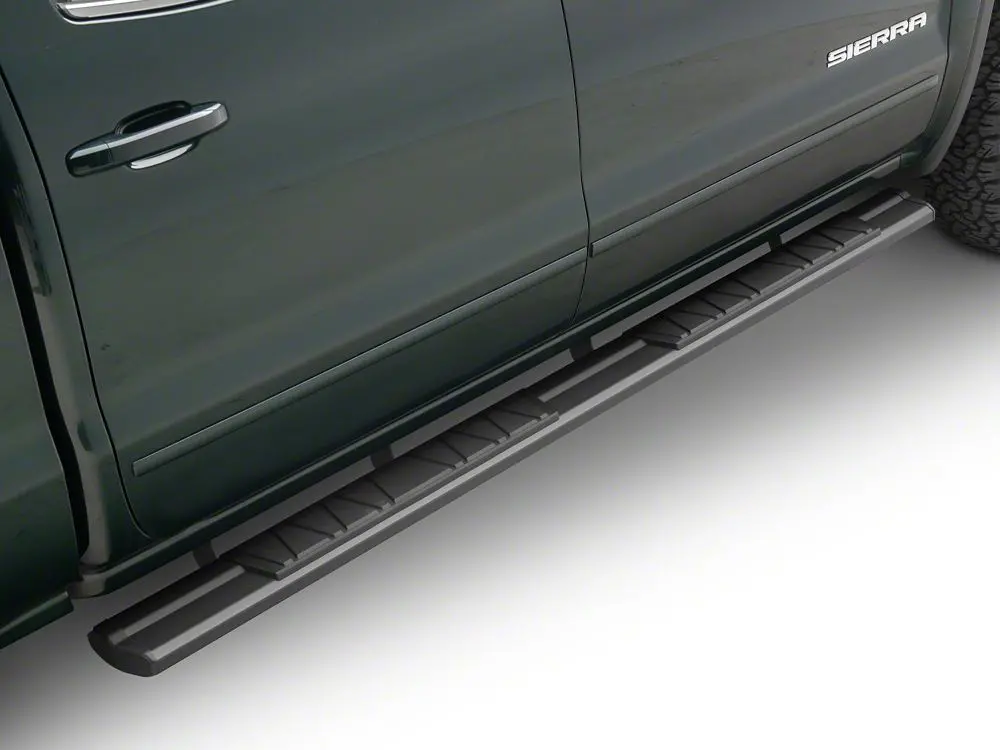 Barricade 6-Inch Black Running Boards for 2007–2018 GMC Sierra 1500 Crew Cab