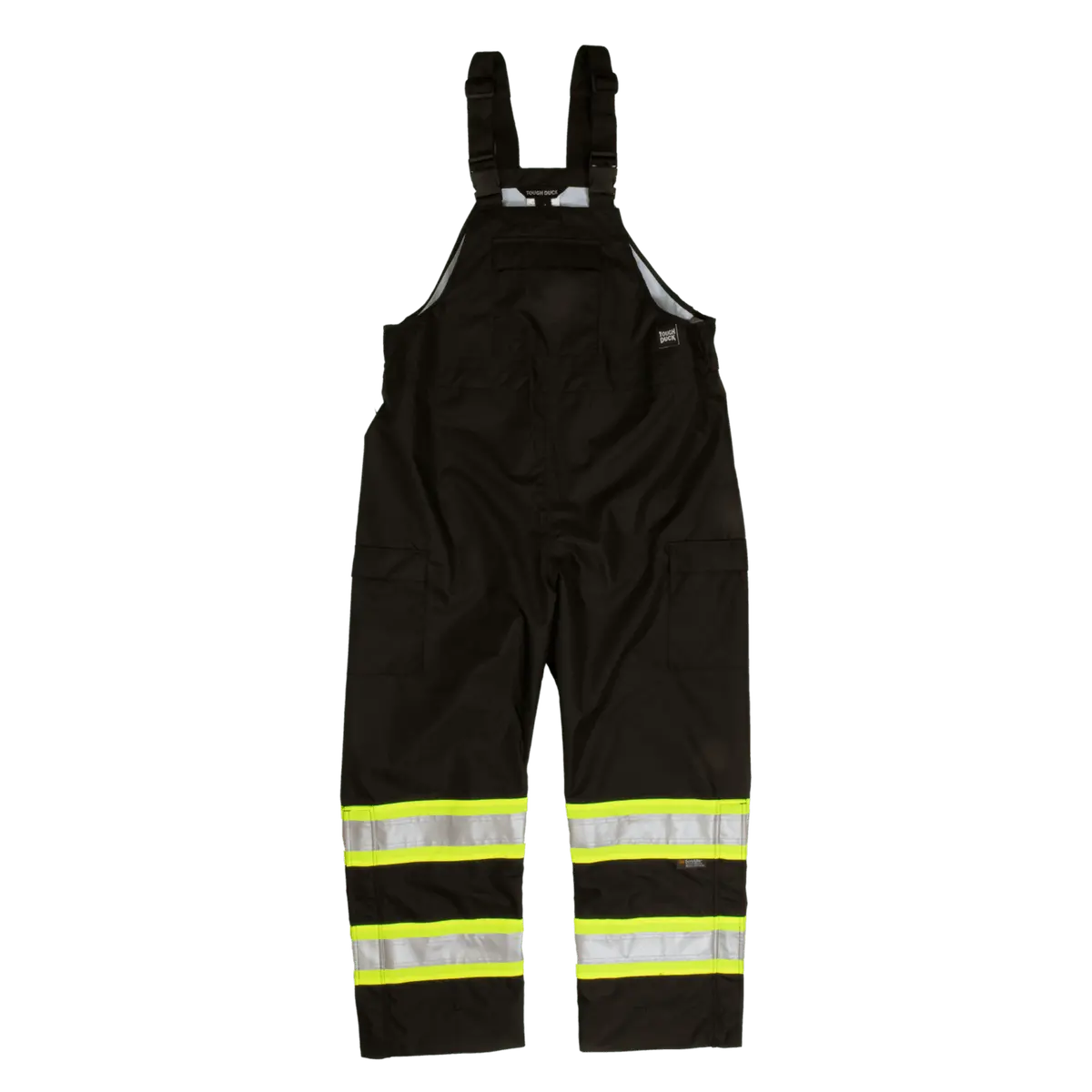 Safety Rain Bib Overall - Black 1