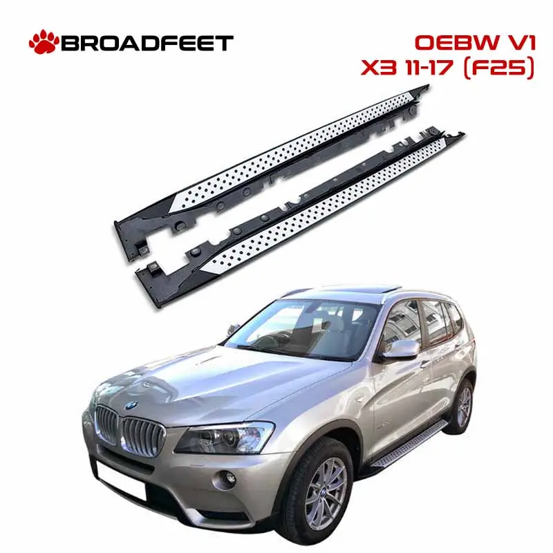 Running Boards Oe Style Side Step Fits Bmw X3 2011-2017 (F25) 1