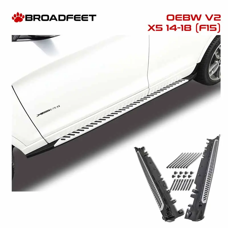 Running Boards Oe Style Side Step Fits Bmw X5 2014-2018 (F15) 1