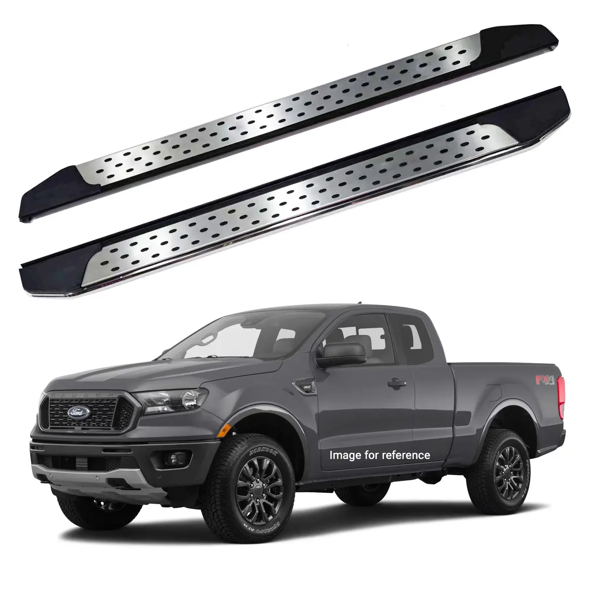 Running Boards R22 Series (Rb185) Fits Ford Ranger 2019-2025 1