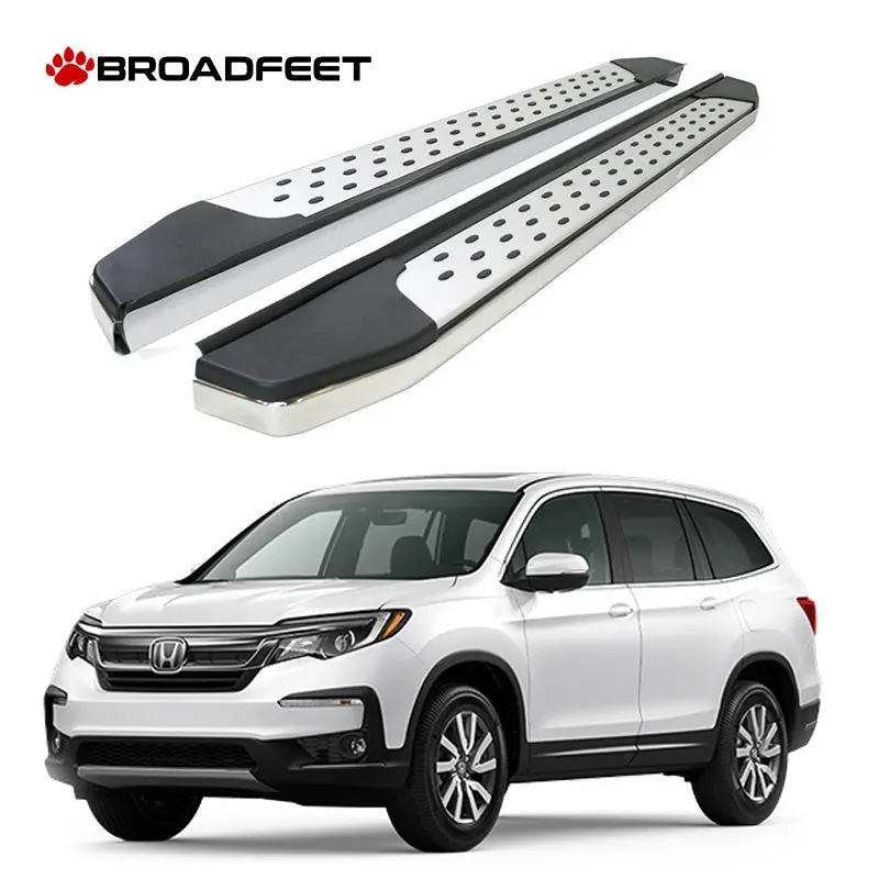 Running Boards R22 Series (Rb175) Fits Acura Mdx 2014-2020 & Honda Pilot 2016-2020 1