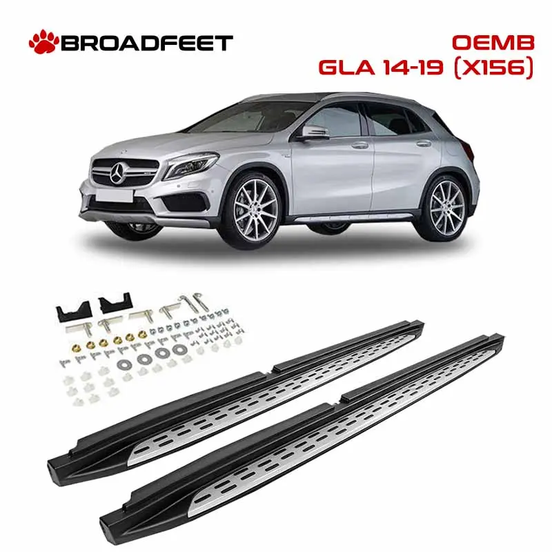 Running Boards Oe Style Side Step Fits Mercedes Benz Gla 2014-2019 (X156) 1