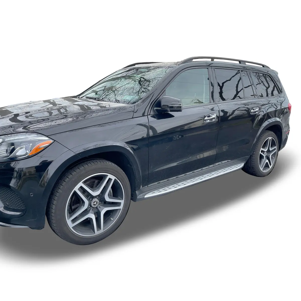 Running Boards Oe Style Side Step Fits Mercedes Benz Gls 2012-2019 1