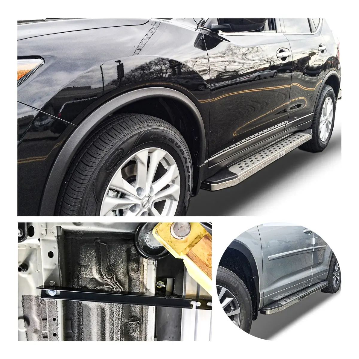 Running Boards R22 Series (Rb175) Fits Nissan Rogue 2014-2020 1