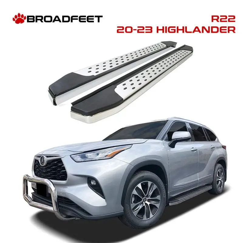 Running Boards R22 Series (Rb185) Fits Toyota Highlander 2020-2025 1