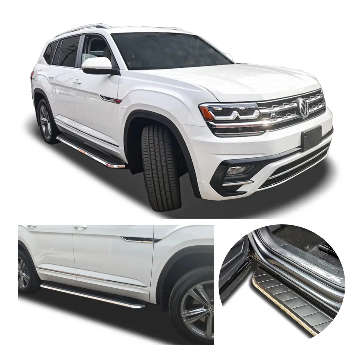 Running Boards R44 Series (Rb185) Fits Volkswagen Atlas 2018-2025 1