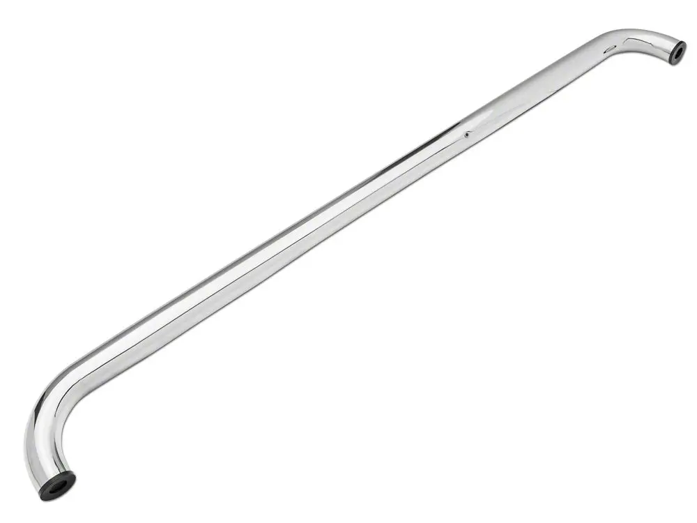 Barricade 3-Inch 90 Degree Bent End Side Step Bars; Stainless Steel (17-25 F-250 Super Duty Supercab) 2