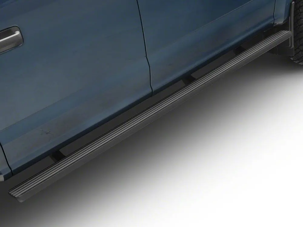 Barricade Lightweight Aluminum Black Running Boards for 2017–2025 F-250 Super Duty SuperCrew