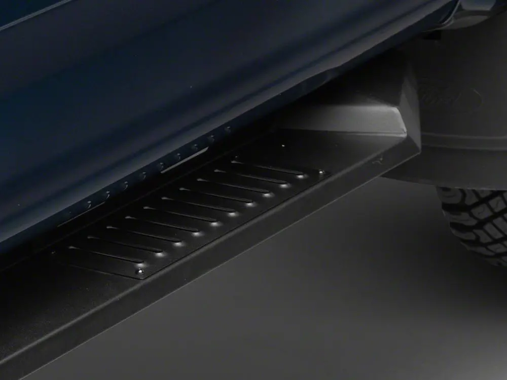 Barricade Steel Running Boards; Black (17-25 F-250 Super Duty Supercrew) 2