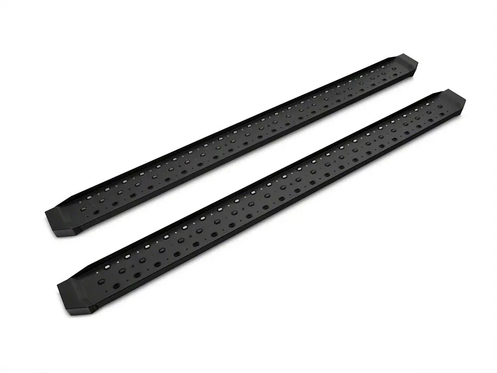 Barricade Rattler Black Running Boards for 2017–2025 F-250 Super Duty Supercab