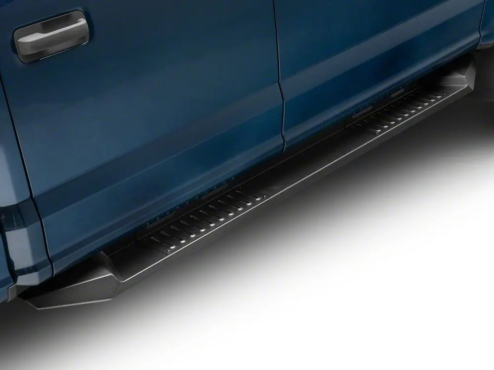 Barricade Heavy-Duty Steel Running Boards — Textured Black — For 2017–2025 F-250 Super Duty SuperCrew