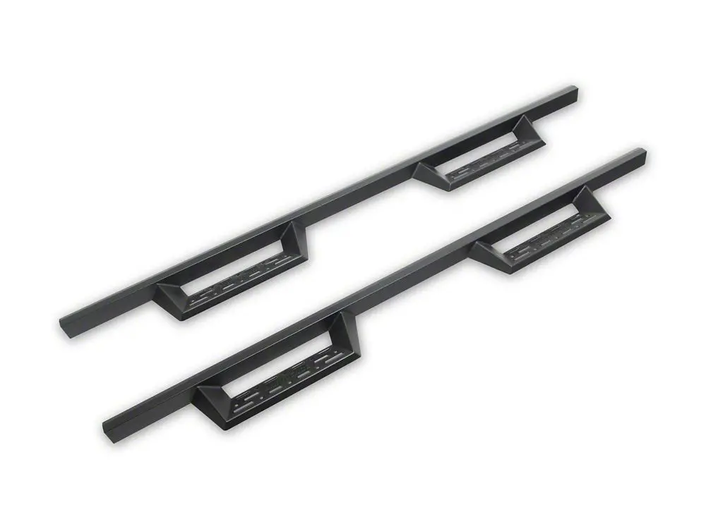 Barricade Canyon Drop Steps; Textured Black (17-25 F-250 Super Duty Supercrew) 2