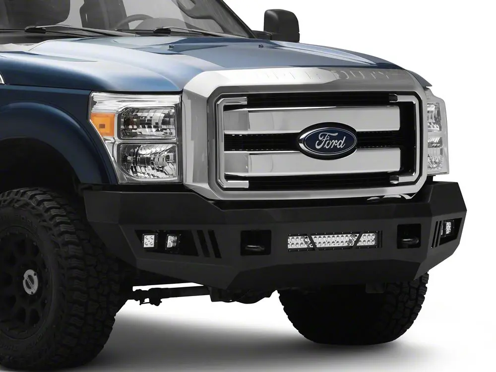 Barricade Heavy-Duty Front Bumper with LED Fog Lights and 20" Light Bar for 2011–2016 Ford F-250 Super Duty