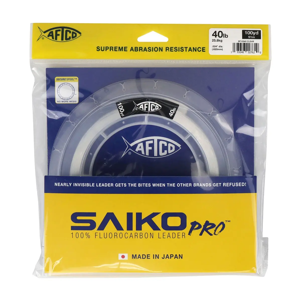 Saiko Pro 100% Fluorocarbon Leader 6