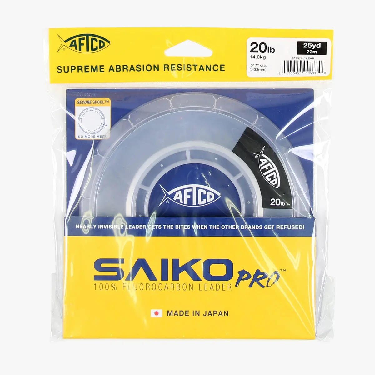 Saiko Pro 100% Fluorocarbon Leader 1