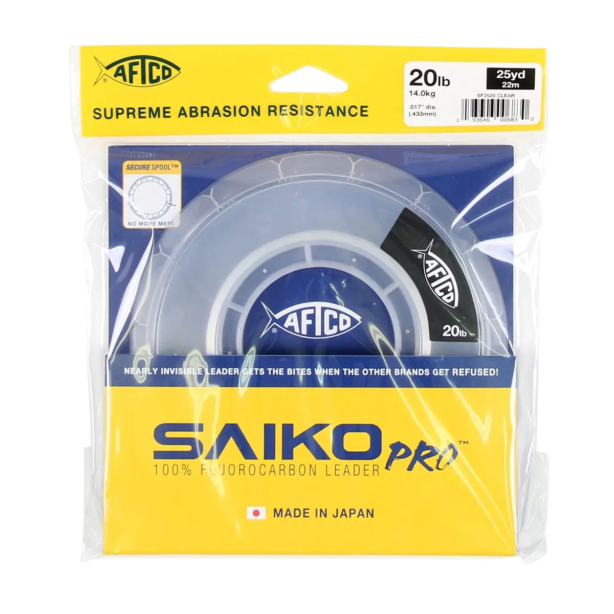 Saiko Pro 100% Fluorocarbon Leader 4