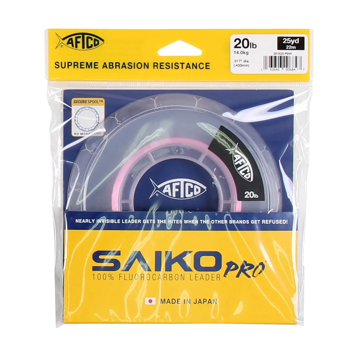 Saiko Pro 100% Fluorocarbon Leader 10