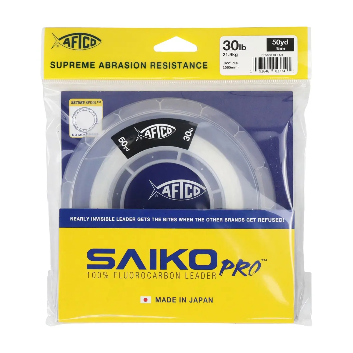 Saiko Pro 100% Fluorocarbon Leader 5