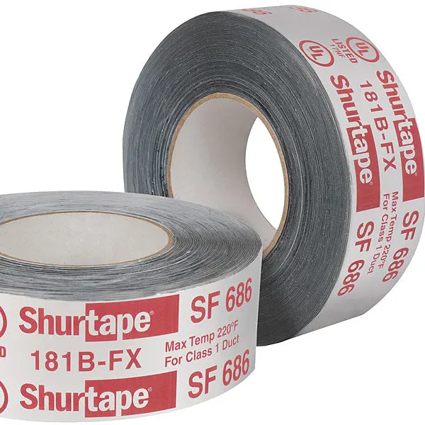 Shurtape Sf 686 Ul 181B-Fx Listed/Printed Shurmastic® Butyl Foil Tape 1