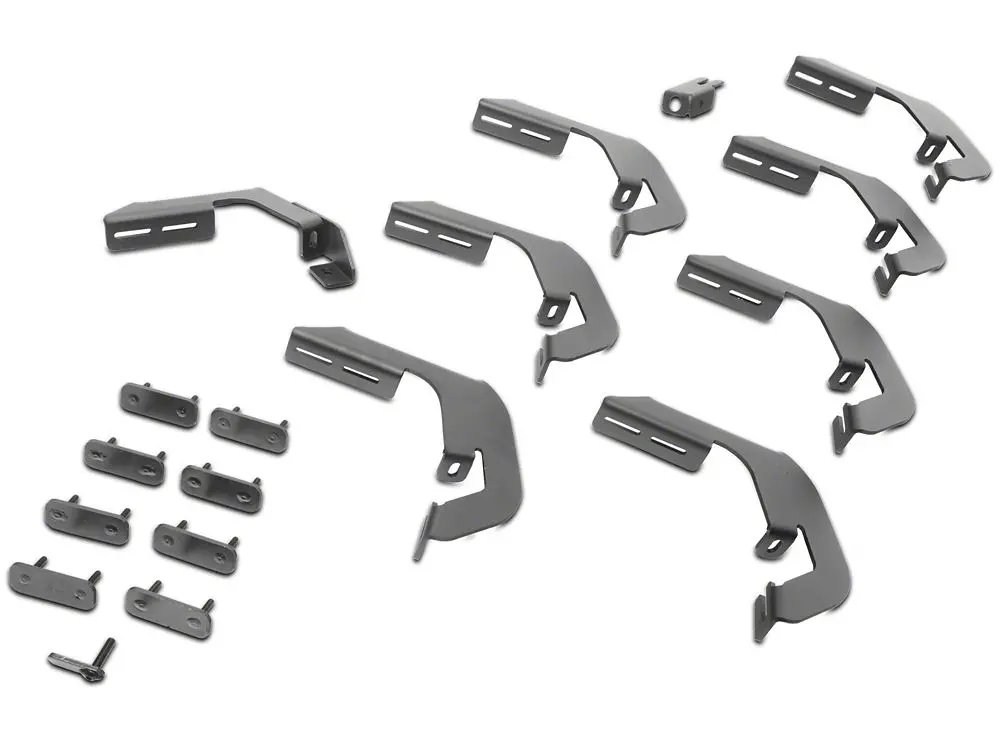 Barricade Replacement Running Board Hardware Kit for SHG1136 – Fits 2007–2019 GMC Sierra 3500 HD Crew Cab