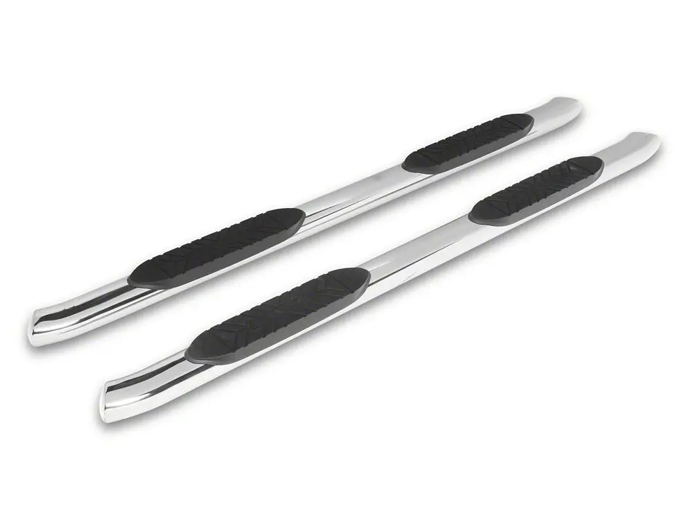 Barricade E-Series 5-Inch Oval Bent-End Stainless Steel Side Steps for 2020–2025 GMC Sierra 3500 HD Crew Cab