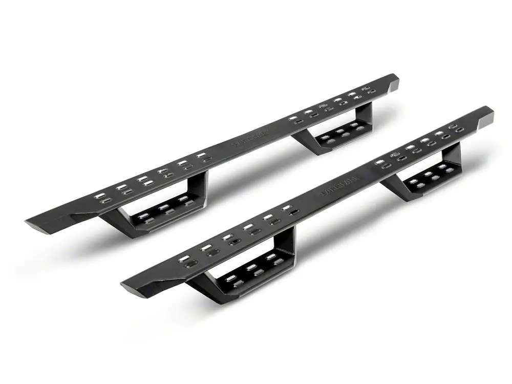 Barricade HD Overland Drop Step Bars in Black for 2020–2025 GMC Sierra 3500 HD Double Cab
