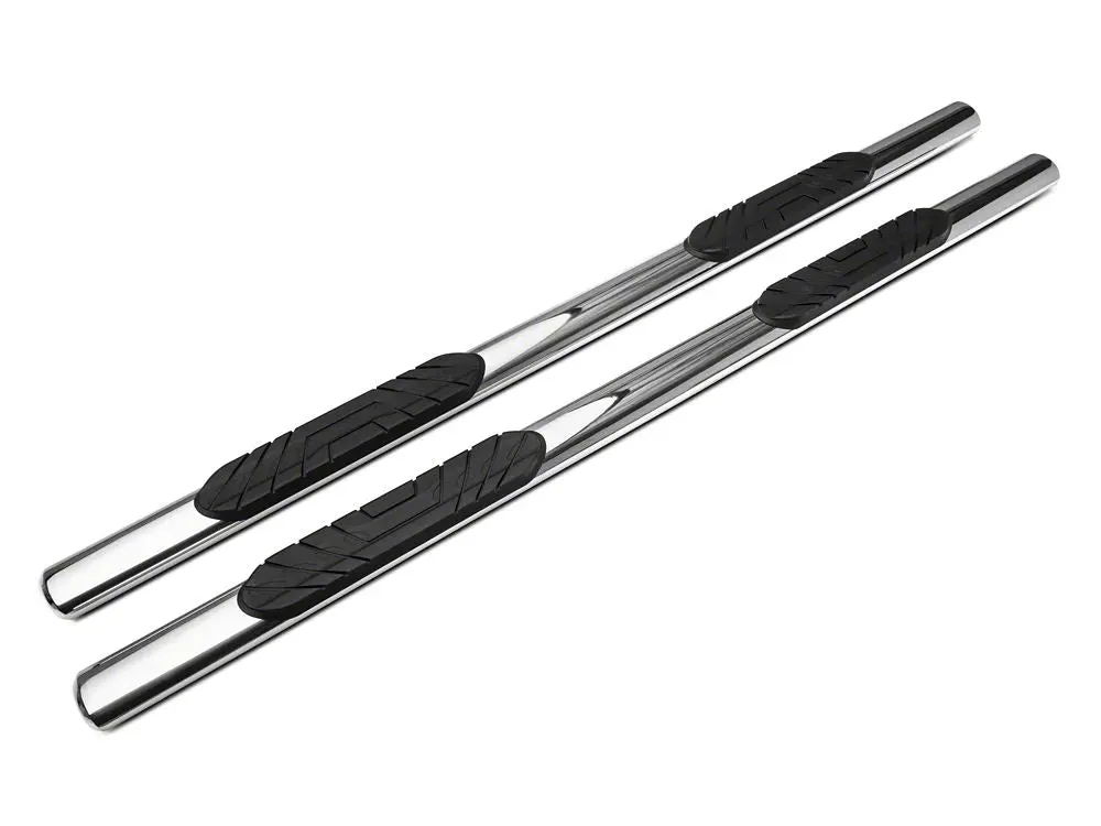 Barricade 4-Inch Stainless Steel Oval Side Steps for 2007–2014 Chevrolet Silverado 3500 HD Crew Cab