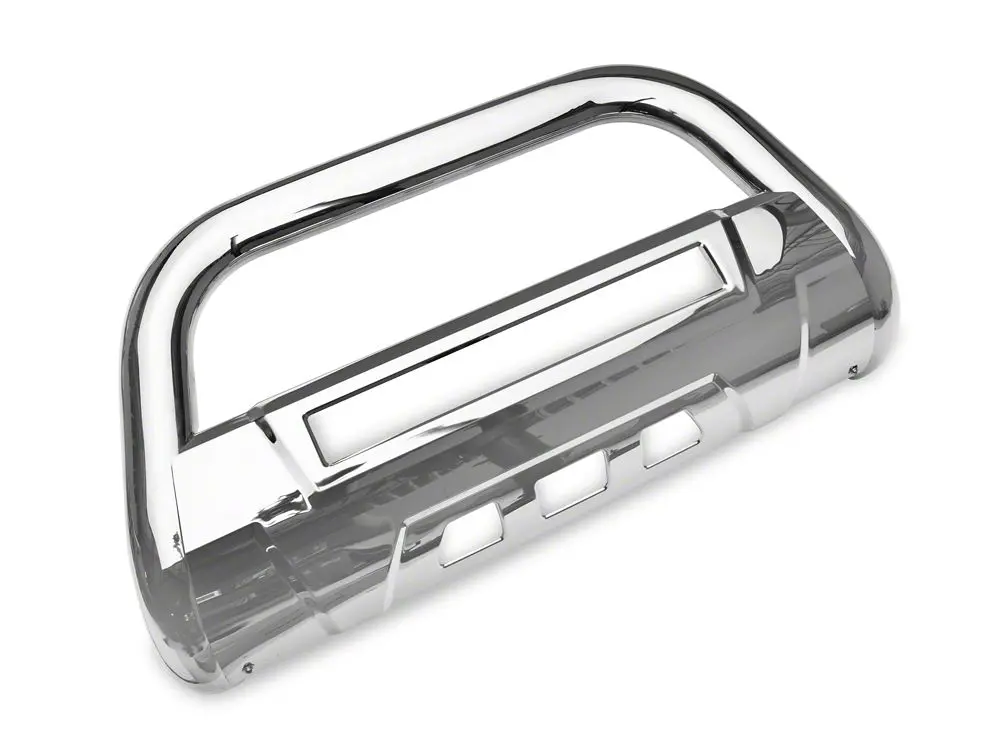 Barricade 3.5-Inch Stainless Steel Bull Bar with Skid Plate & 20-Inch LED Light Bar – 2011–2019 Chevy Silverado 3500 HD