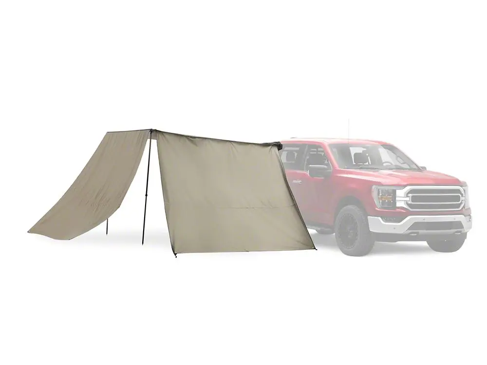 Barricade Front Wall For Adventure Series 8-Foot X 8-Foot Double Track Pull Out Awning 2