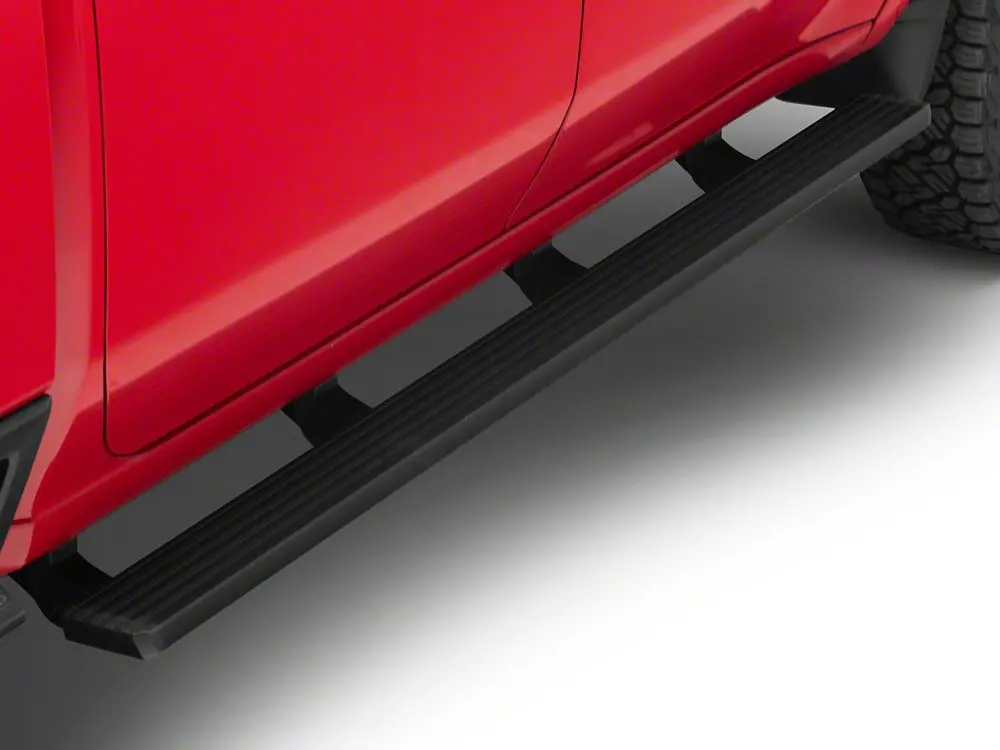 Barricade I4 Textured Black Running Boards for 2020–2025 Chevy Silverado 3500 HD Crew Cab