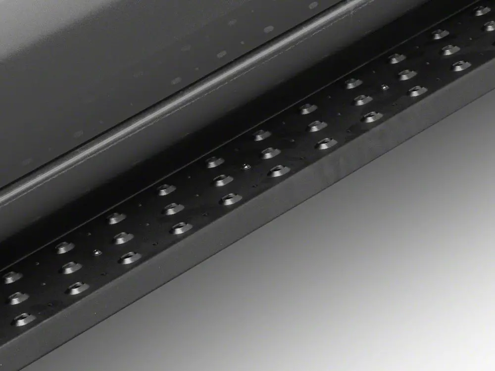 Barricade Rattler Running Boards; Black (20-25 Silverado 3500 Hd Crew Cab) 2