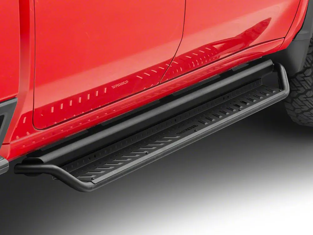 Barricade Open Trail HD Running Boards for 2020–2025 Chevy Silverado 3500 HD Crew Cab
