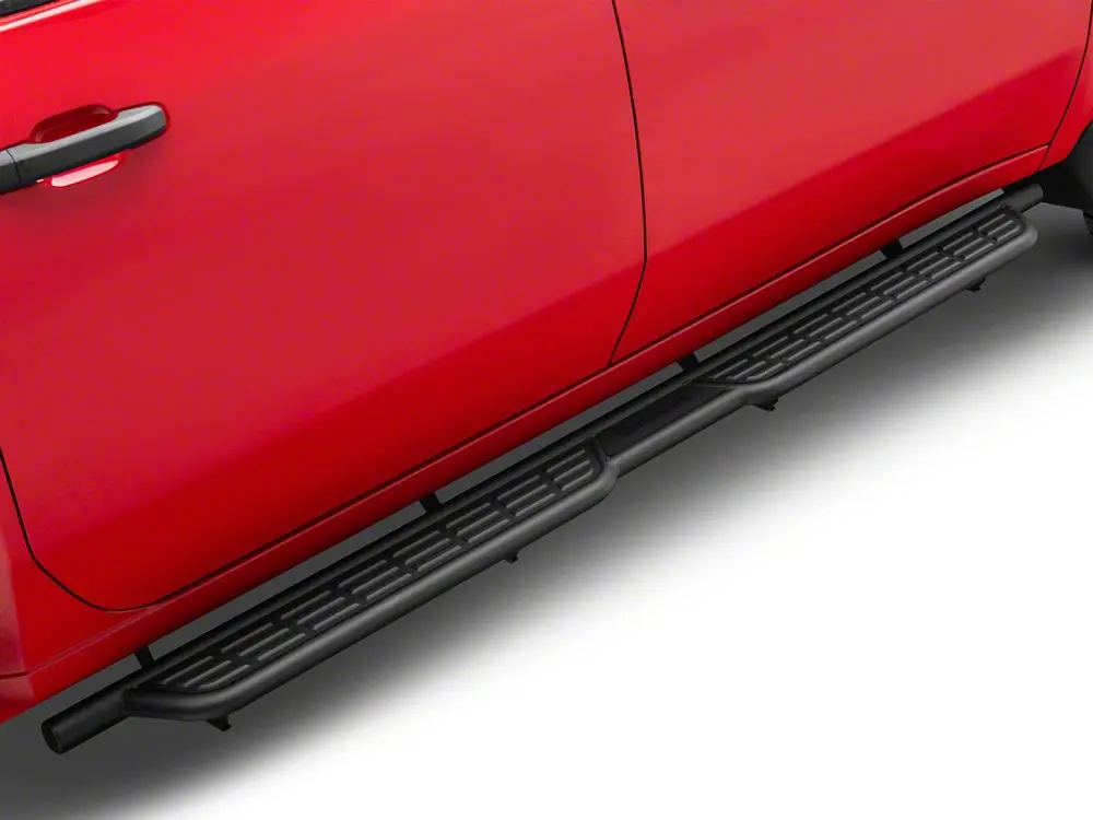 Barricade Formed Heavy-Duty Running Boards – Textured Black – 2020–2025 Chevrolet Silverado 3500 HD Crew Cab