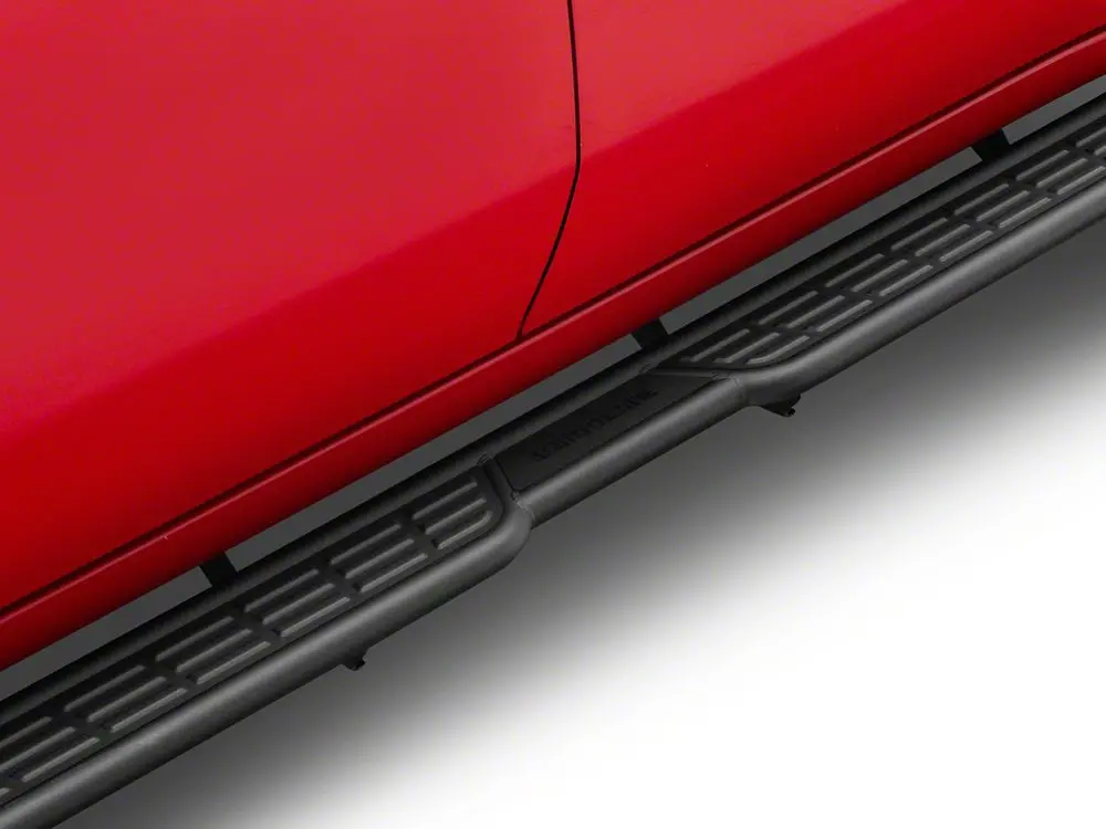 Barricade Formed Hd Running Boards; Textured Black (20-25 Silverado 3500 Hd Crew Cab) 2