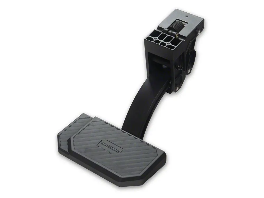 Barricade Manual Corner Bed Step in Matte Black for 2015–2019 Chevrolet Silverado 3500 HD